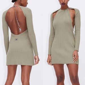 EYTYS Cleo mini dress in hazel NWT